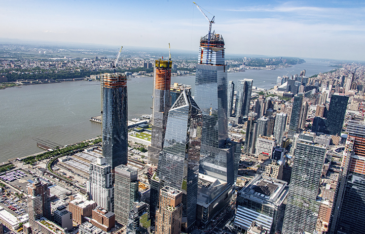 Aerial View of Hudson Yards
                                           